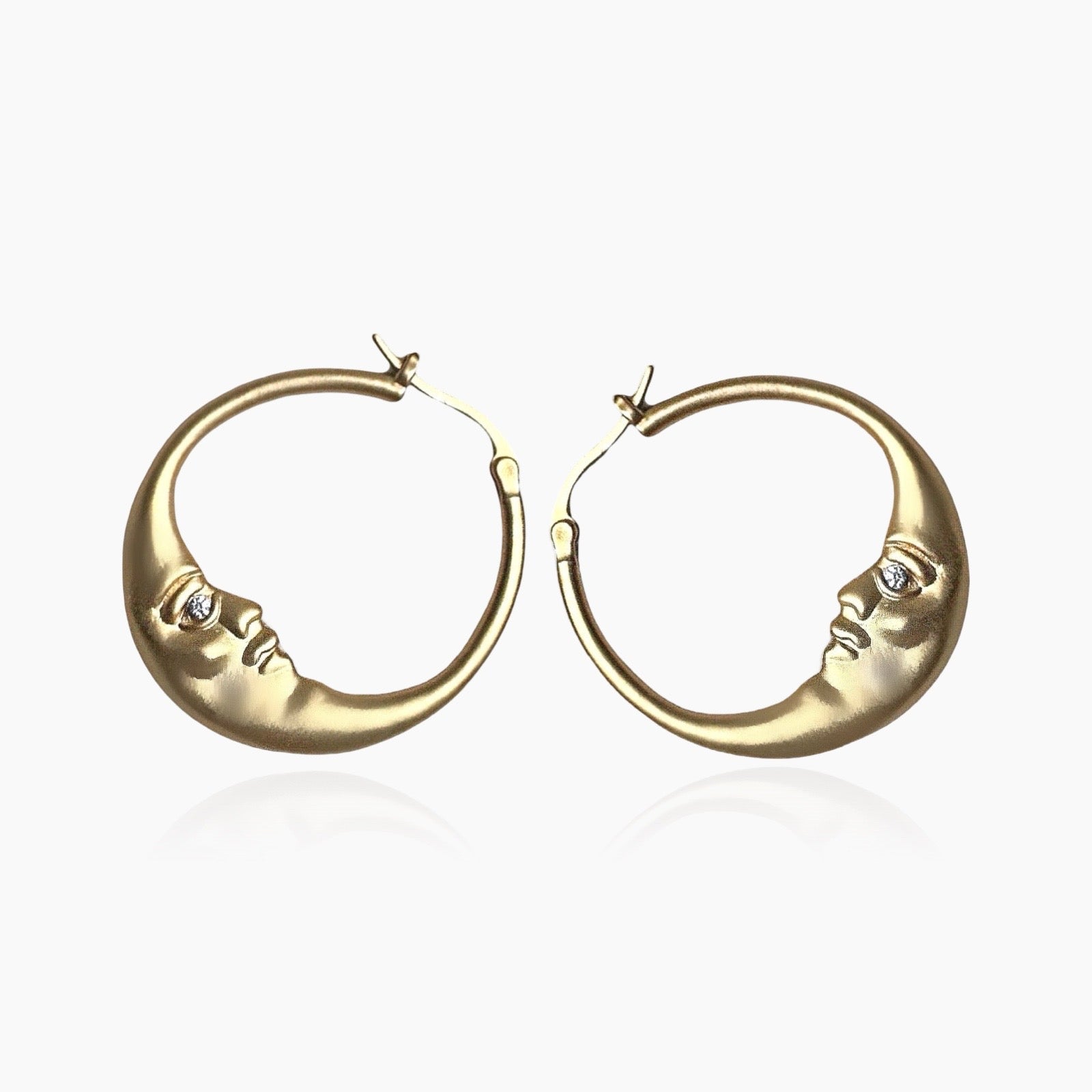 Moon Earrings – Regina Jewelry