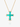Paraiba Cross Necklace