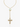Lariat Cross Pearl Necklace