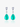 Paraiba Blue Drop Earrings