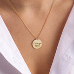 MEMORY - Custom Engraved Necklace