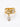 VERBINDING Drievoudige Ring Met Bedel
