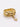 VERBINDING Drievoudige Ring Met Bedel