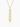 Verticale Aangepaste Naam Ketting