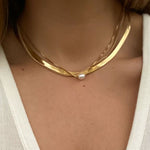 Wide Snake Chain (Gold & Silver)