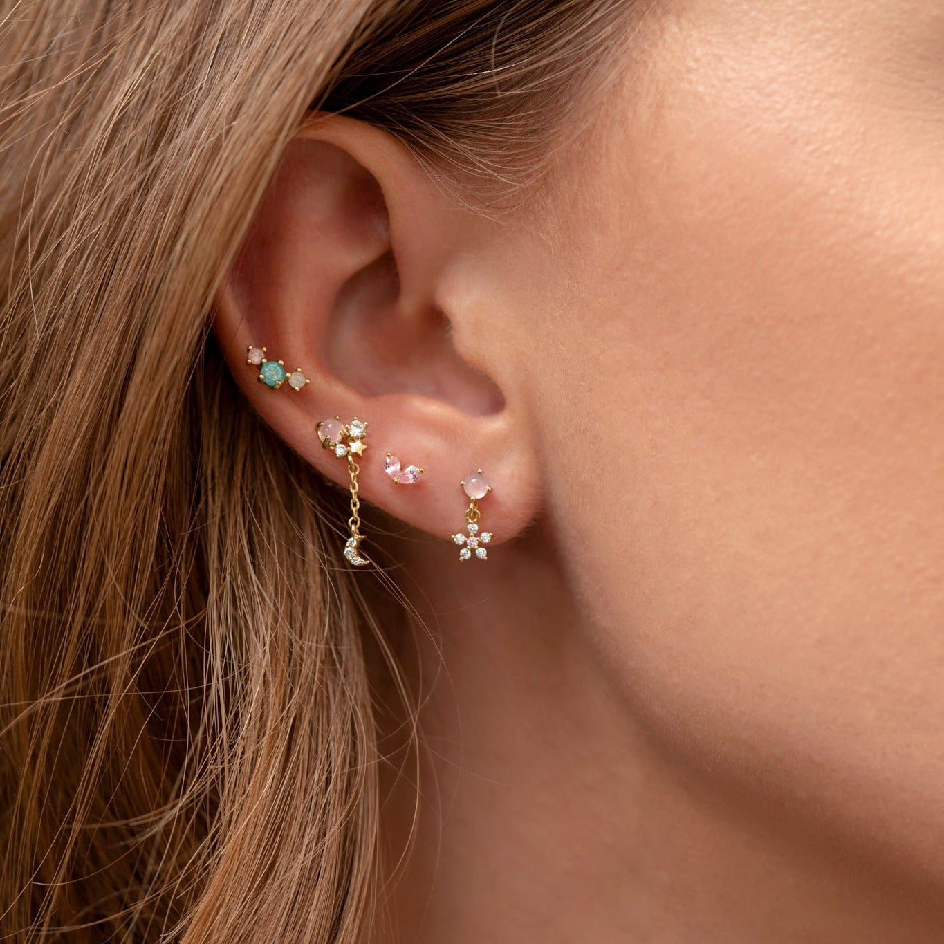 Tiny Dainty Earrings – Regina Jewelry Shop