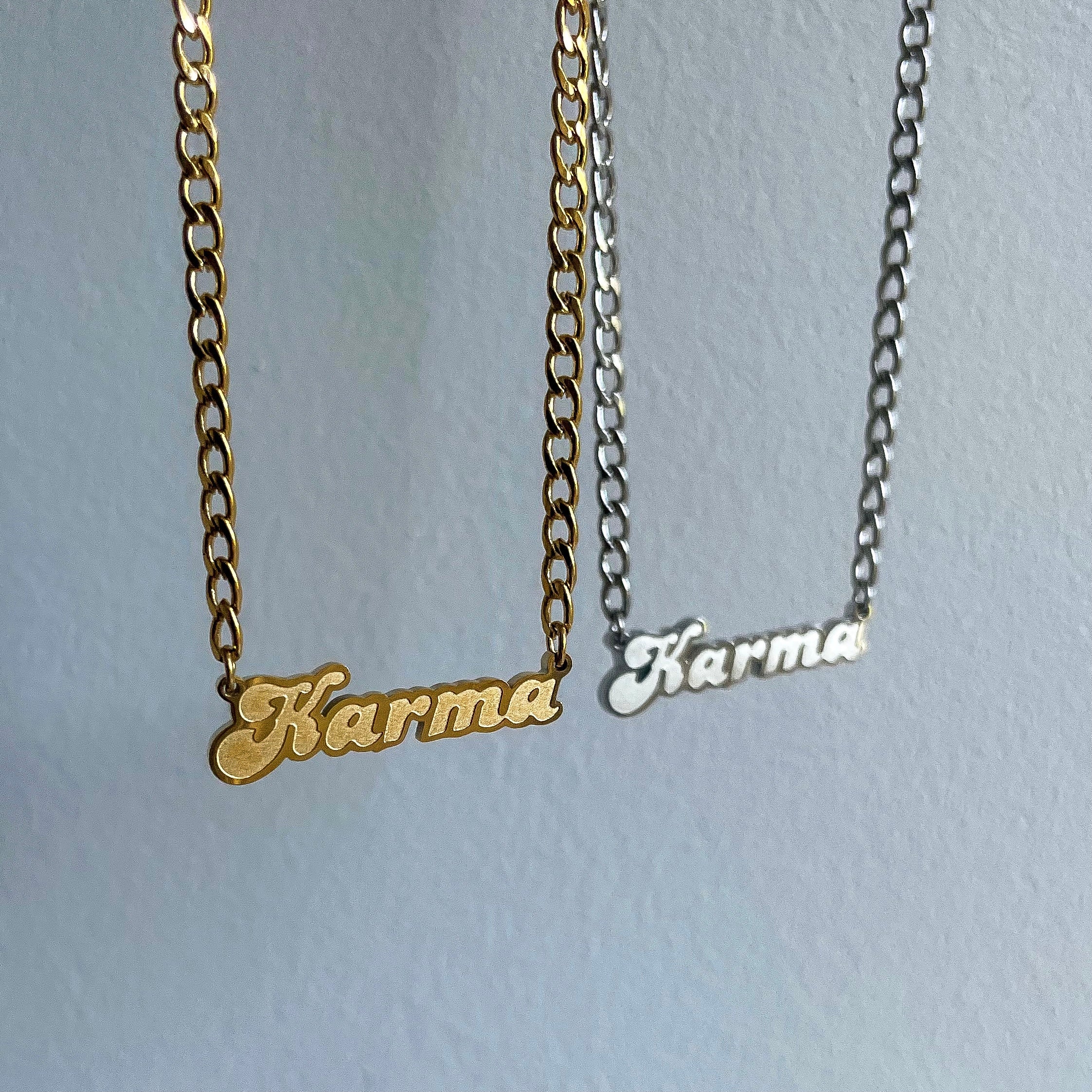 Karma Necklace (Gold & Silver)