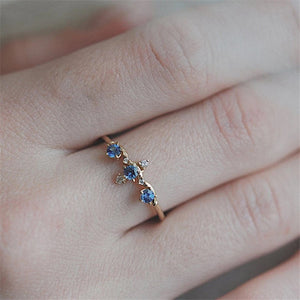 Sapphire Ring 925 Silver
