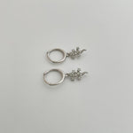 Lizard Earrings 925 Silver