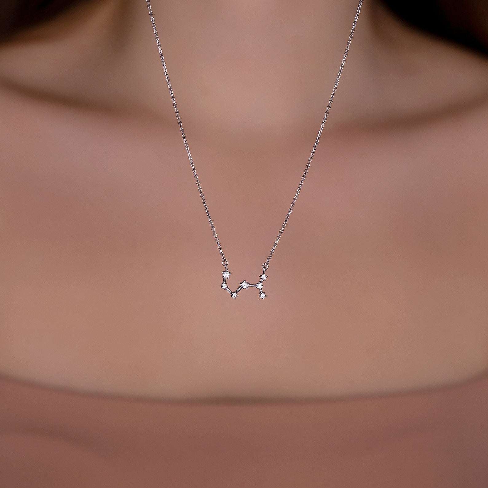 Constellation Zodiac Set (Earrings + Necklace)