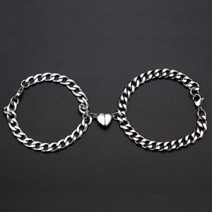 2pcs/set Lock Key Couple Stainless Steel Couple Bracelet For Men And Women  Waterproof Colorfast Jewelry Valentine's Day Gift | lupon.gov.ph