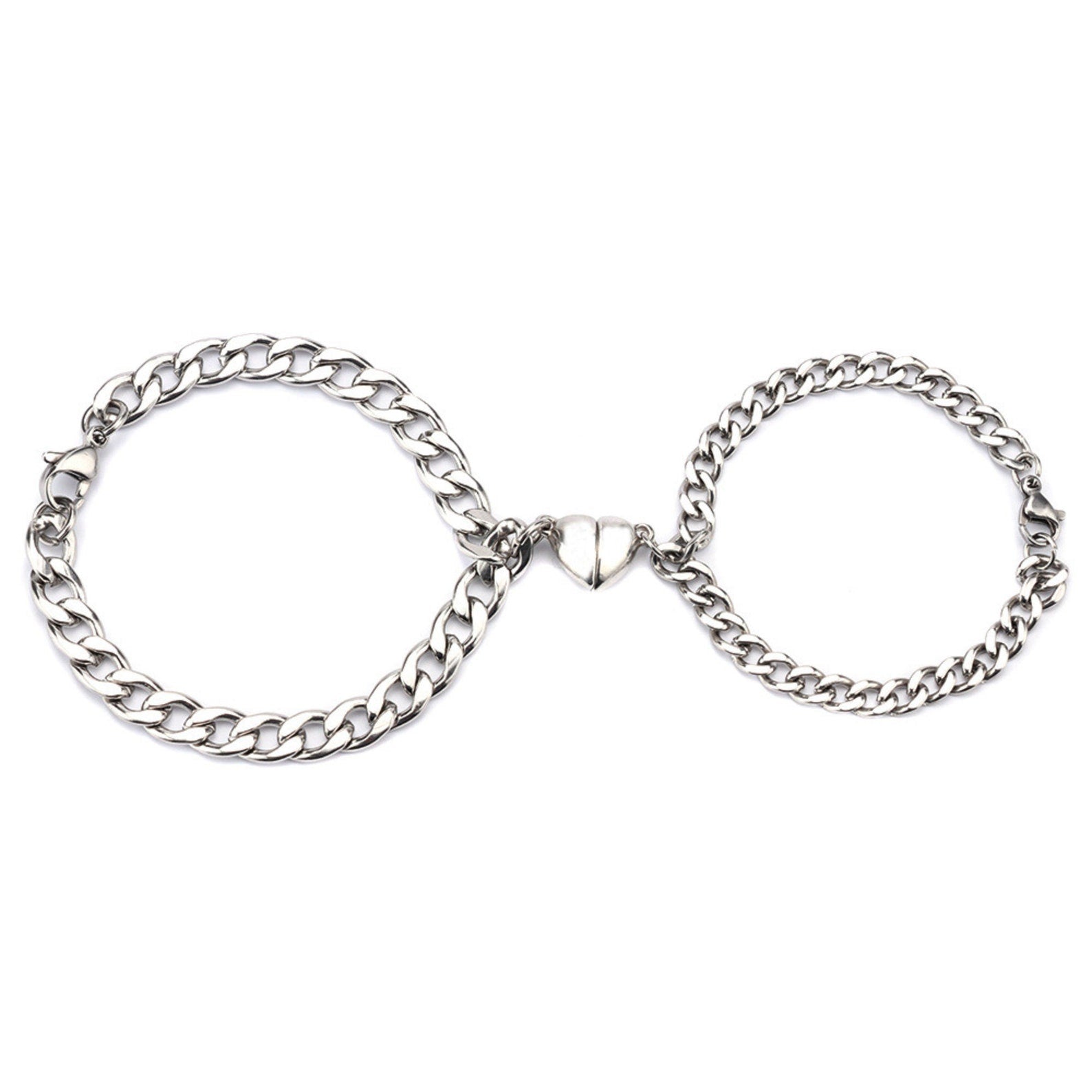 Couples Magnetic Bracelet Set