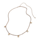 Butterfly Crystal Waist Chain (Gold & Silver)