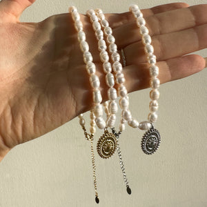 Goddess Natural Pearl Necklace
