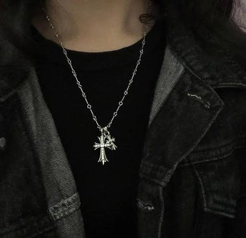Double Cross Me Necklace - YouTube