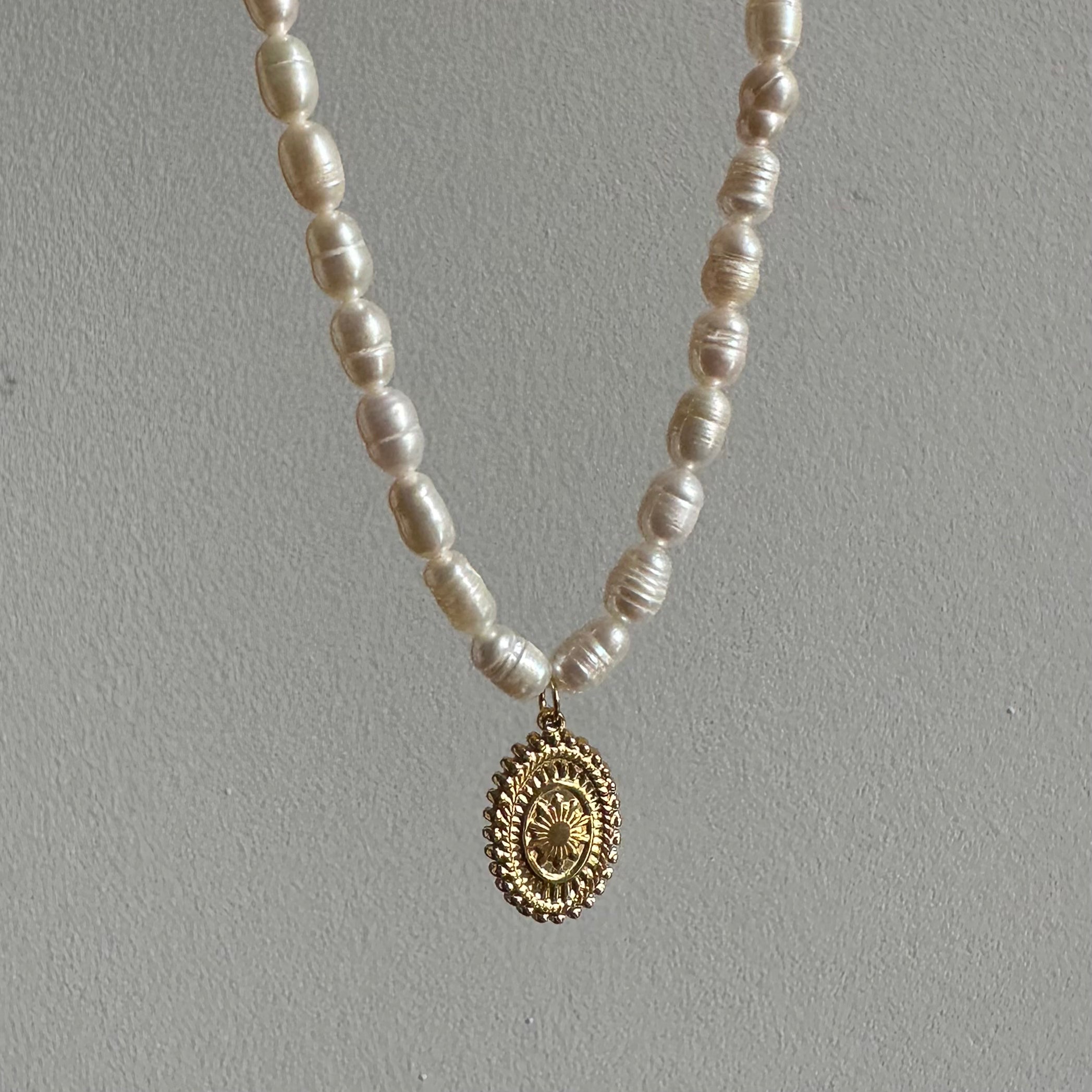 Goddess Natural Pearl Necklace